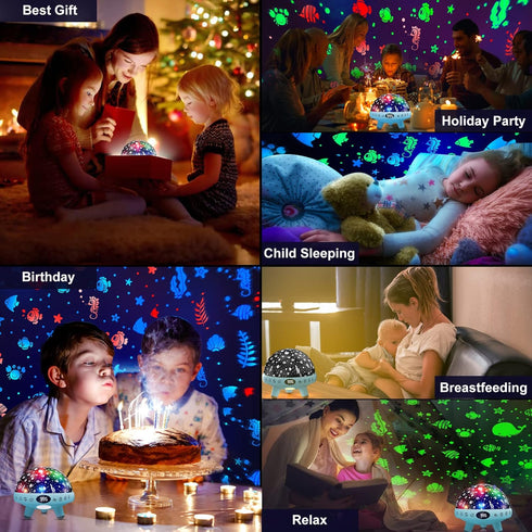 ZKYQSHDHX 29 Night Lights for Kids Room with Sound Machine.Kids White Noise Machine with Soothing Sounds for Baby