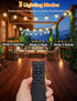 50FT 16 ST38 Bulbs, 3 2 Dimmable Brightever Outdoor String Lights with Remote, LED String Lights for Outside