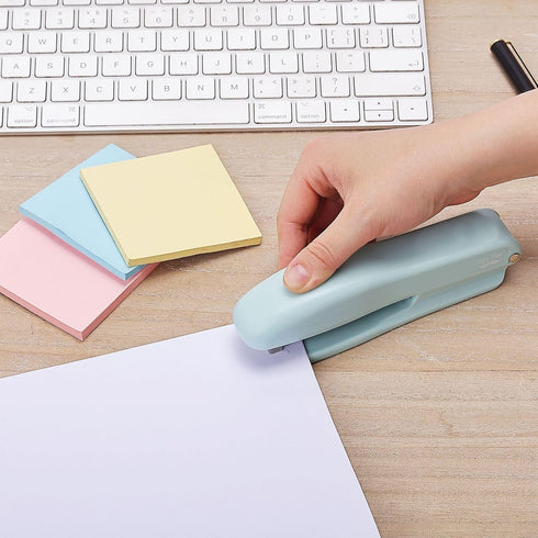 Mr. Pen Desk Staplers, 2 Pack with 200 Staples, 20 Sheet Capacity, Green, Office Stapler Set