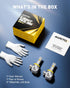 9006 Bulbs, 1000% 3 20 99% Pack 2 AUXITO LED Brighter, Min Quick Install,Non-Polarity Plug and Play, Years Lifespan, No