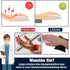 Mouse Pad Wrist Rest, Ergonomic Palm Support Made of Organic Millet Chaff, Cognac Color Cushion Support