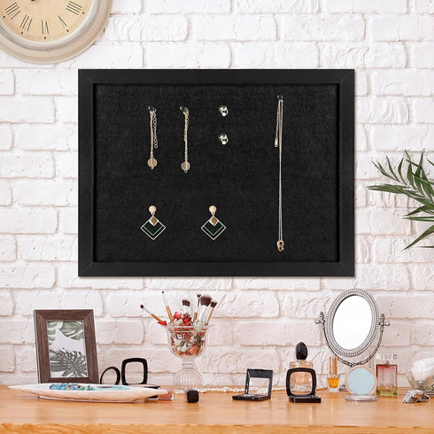 TORASO Cork Board Bulletin Board, 11“x14.5” - 2p Cork Boards for Walls with Pins, Eye Bolts, Screws