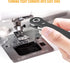 Right Angle Screwdriver - 90 Degree Offset Ratcheting Pocket Mini Wrench Bit Socket Set for Tight Space Gifts