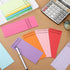 Panelee 96 Pcs Cash Envelopes for Budgeting, Money Envelopes for Cash Tracking, 6.5 x 2.88 Inch, 12 Colors