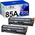 LxTek Compatible Toner Cartridge Replacement for HP 85A CE285A - 2-Pack for Laserjet Pro P1102W, M1212NF (Black)