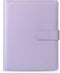 Mr. Pen Leather Planner Binders, Composition Notebook Cover, Refillable, 6 Ring (A5, Purple)