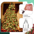 60 Count Bulbs Bulbs White,12Vx0.08A) Mudder Christmas Replacement Mini Light with Base Christmas Tree Incandescent