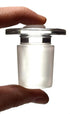 EISCO Stopper - Flat Head, Solid Cone, Made of Borosilicate Glass, Size 29/32