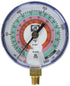 JB Industries M2-820 Glow In The Dark Manifold Gauges - 3-1/8"