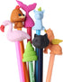 Mr. Pen Animal Topper Erasers, 22 Pack, 8 Pack Take Apart Animal Erasers, Fun Pencil Toppers for Kids, Easter Egg