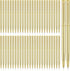 Zonon Gold Metal Slim Ballpoint Pens Bulk, Retractable Metallic Black Ink 1 mm Medium Point for Office Supplies (100
