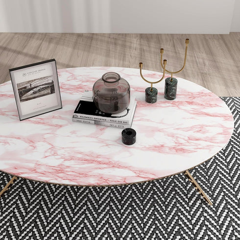 practicalWs 15.7in x 236.2in Self-Adhesive White/Pink Marble Removable Wallpaper Decor Decals Decoration Textured Panel Table Countertops Cabinets Drawer Shelf Wall Crafts Wall Paper Decorations by practicalWs