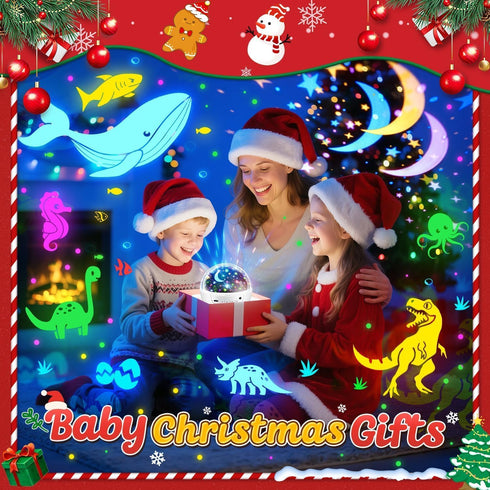 Staryou 1-10 3HD 31 360 3 1-10 Boy Toys Age Years Old | Films & Colors & Rotate & Brightness Baby Gifts for Boys Toys