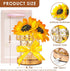 Sunflower Flower Table Lamp Gifts: Mothers Day Birthday Gifts for Women Mom Grandma Sister, Rechargeable Battery