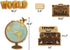 Teacher Created Resources Travel The Map Future World Changers Bulletin Board Set, 14" x 19-1/2" Globe