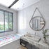 Glossy Marble Paper for Countertop Marble Peel and Stick Wallpaper Granite Wallpaper White Marble Sticker Waterproof Marble Self Adhesive Wallpaper 15.7 197 Easy to Install & Clean, Removable by MelunMer