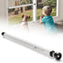 Sliding Door Security Bar,17-50 inch Adjustable Window Security Bars with Rubber Tips