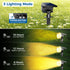 1 Pack 2-in-1 Peasur Solar Spot Lights Outdoor, Solar Spotlights Outdoor Waterproof Auto On/Off Landscape Lighting