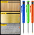 Sabary 10 Pcs Solid Carpenter Pencils with 60 Pcs 2.8mm Refills, Long Nosed Mechanical Pencil Marker for Woodworking