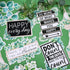 Whaline 29 Pieces Eucalyptus Bulletin Board Set, Welcome Banner and Boho Greenery Calendar Cutout Decorations for