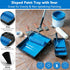 36PCS 4-Section 9''& 4''Roller SOUTHGATE Paint Roller Kit with Pole, Trays, Heavy-Duty Frames, Microfiber Paint