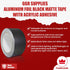 GGR Supplies T.R.U. AF-22A-B Aluminum Foil Black Matte Tape, Non Reflective with Acrylic Adhesive (2" X 27 Yards