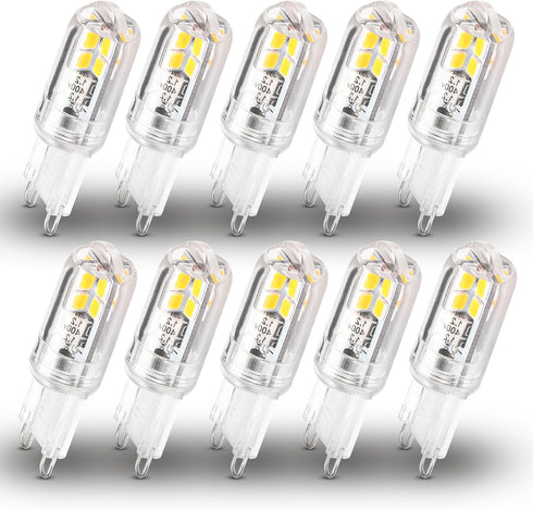 G9 T4 LED Bulbs 20W Replacement, Natural White 4000K, G9 Bi-Pin Base