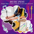 Lincia 100 Pcs Music Ballpoint Pens, Novelty Musical Note Gifts, Decorative Party Favors for Piano Teachers, Mixed