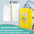 Nurse Essentials Report Book, Patient Templates Set of 2, Nursing Clinicals, Nurse Appreciation Gift for Nursing