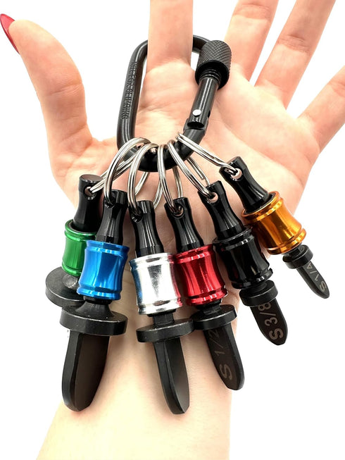 HVAC Swage Tool Set, Boring Drill Bits, Air Conditioner Copper Tube Expander, Swaging Tool Drill Bit Set