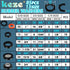 24 Sizes Plumbing Washers Assorted Kit 160 PCS Garden Hose Washer Rubber Self Locking Tabs & Shower Head Silicone Gasket Seals,Water Hose Washers with Screen Filter for Repair Connection
