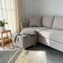 Huanyuedouer Set 4 3CM/1.18inch of Unpainted Bun Feet Solid Wood for Furniture Unfinished Solid Hardwood Round Ottoman