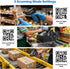 PecuMecu 2D PDF417 (TM-10CS) USB Barcode Scanner with Stand, Handheld QR Code Scanner Data Matrix Bar Code Reader