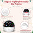 Christmas Projector Night Light Indoor, Snowflake NightLight for Room Decor, Kids Star Projector Night Light