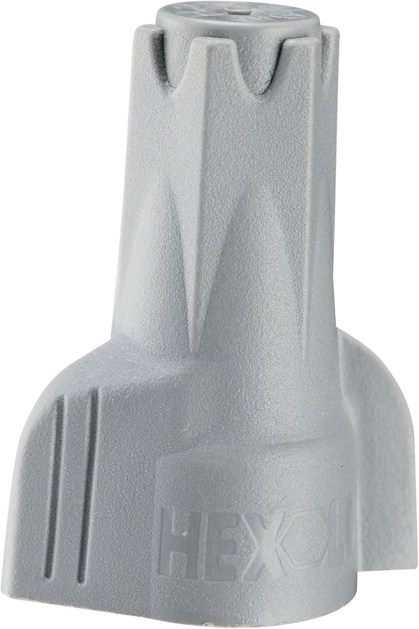 Gb Electrical 10-2h2 Hex-lok Multi-range Wire Connectors, Grey