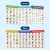 Set 3 2026, 28 1 2 Mediterranean Diet Chart Food List Meal Planner & Easy Recipes for Beginners, Laminated