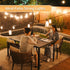 50ft 25 Bulbs Voltage(24V) Dimmable IP65 ST38 SANBEN Outdoor String Lights with Remote, Low Patio Lights, & Timer