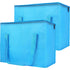 Bodaon 2-Pack Insulated Reusable Grocery Shopping Bag - X-Large Food Delivery Bags, Soft Cooler Bag