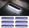 Honalia Solar Deck Dock Driveway Lights Outdoor Solar Powered Waterproof, Cool White