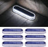 Honalia Solar Deck Dock Driveway Lights Outdoor Solar Powered Waterproof, Cool White