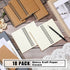 Jutom Small Spiral Notepad Bulk Journal - 5 x 3'' Pocket Memo Pads, 120 Pages for Note Taking