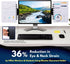 Note Tower Monitor Document Paper Holder, Portable Copy Holder for Desk, Reduces Eye & Neck Strain