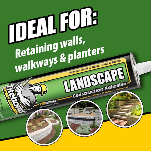 Franklin International 3121 Landscape Adhesive, 10-Ounce by Titebond
