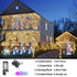 800LED 330FT 8 Christmas Lights Outdoor, Warm White String Lights, Mode Plug in Waterproof Decor Twinkle Lights