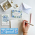 -54 Hadley Designs Wedding Thank You Cards with Envelopes Floral Thank You Cards Wedding with Envelopes, ThankYou Notes
