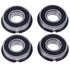 4X Front Wheel Bearing 022-7009-00 022-7009-00-0.625 Compatible with Bad Boy BadBoy MZ, ZT, CZT Mowers
