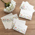 4x6 Midsummer Multipack 20-Pack) Gooji Floral Thank You Cards with Envelopes (Bulk Matching Peel-and-Seal Envelopes