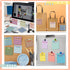 Yinder 24 Pcs Inspirational Sticky Notes with Lines, Cute Motivational Sticky Note Pad for Coworkers Nurse Office