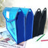 YoeeJob Plastic File Folders Legal Size 2 Pcs - Expandable Document Folder with Snap Button Closure, Blue