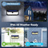 416 270 3 1 Pack TECKNET LED Solar Powered Outdoor Lights, Angle & Lighting Modes Motion Sensor Light Outdoor, Security